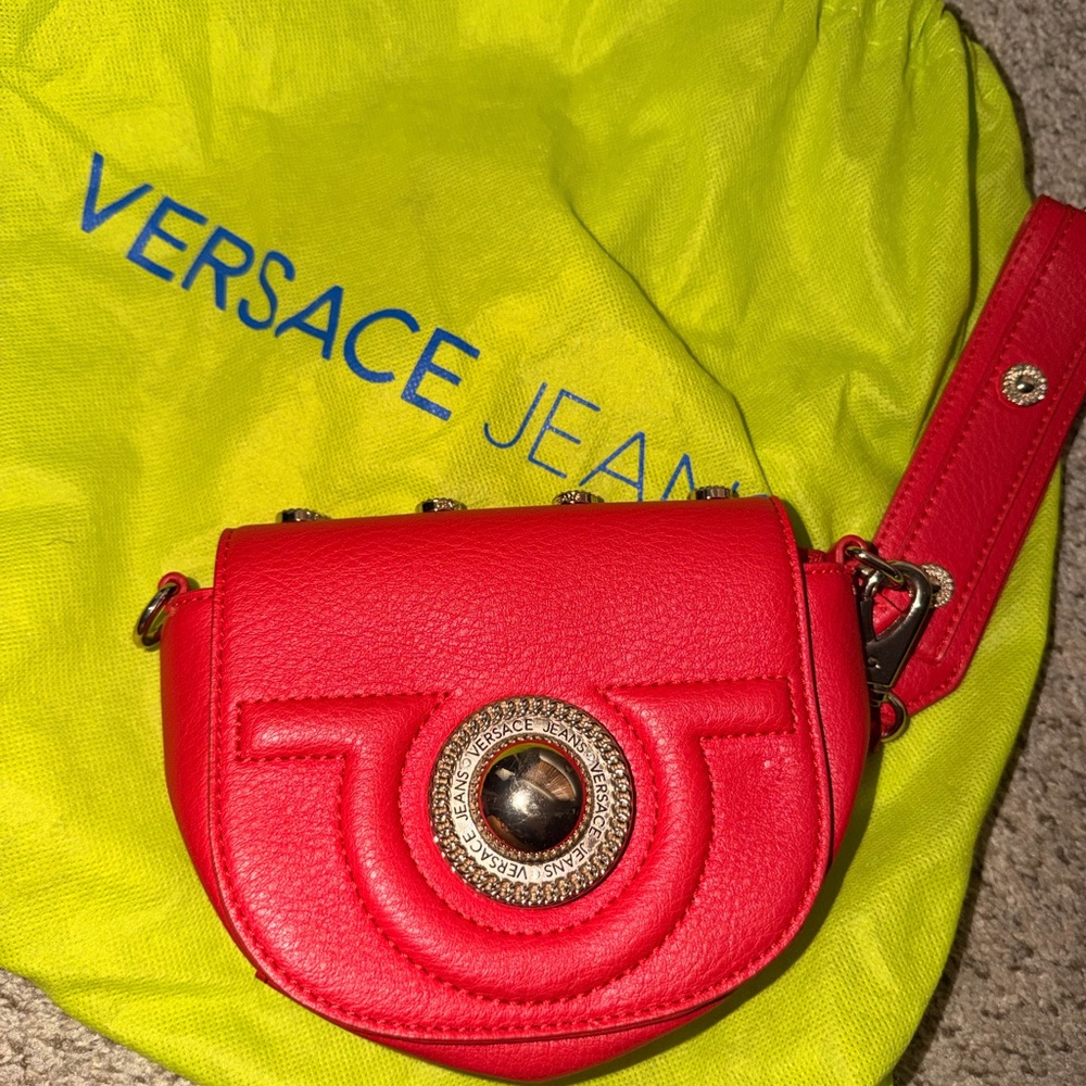 Red Versace Bag